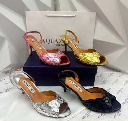 AQUAZZURA 
MASTER QUALITY 😍
SIZE 36-41  
260 dhs🇦🇪🇦🇪

Zain88
♥️♥️♥️