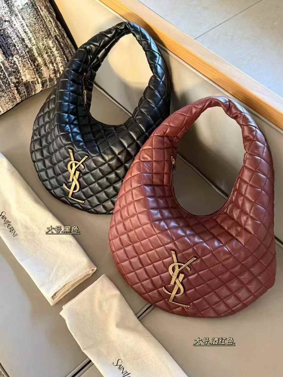 YSL -sᴀɪɴᴛ ʟᴀᴜʀᴇɴᴛ ɪᴄᴀʀᴇ
ǫᴜɪʟᴛᴇᴅ ʜᴏʙᴏ ʙᴀɢ
sᴏғᴛ ʟᴀᴍʙsᴋɪɴ ʟᴇᴀᴛʜᴇʀ
ᴡɪᴛʜ ɢᴏʟᴅ ᴛᴏɴᴇ ʜᴀʀᴅᴡᴀʀᴇ
ᴡɪᴛʜᴏᴜᴛ BOX
sɪᴢᴇ: 38 cm

95 dhs✅

Zain239
♥️♥️♥️