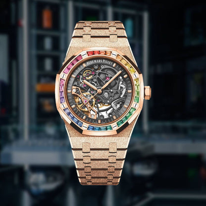 Ap watch 
for men 
good quality 
automatic
350 dhs🪙💕

Zain59
♥️♥️♥️