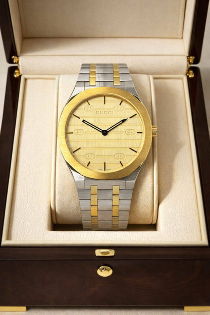 Gucci watch for men 
good quality 
230 dhs❣️

Zain59
♥️♥️♥️