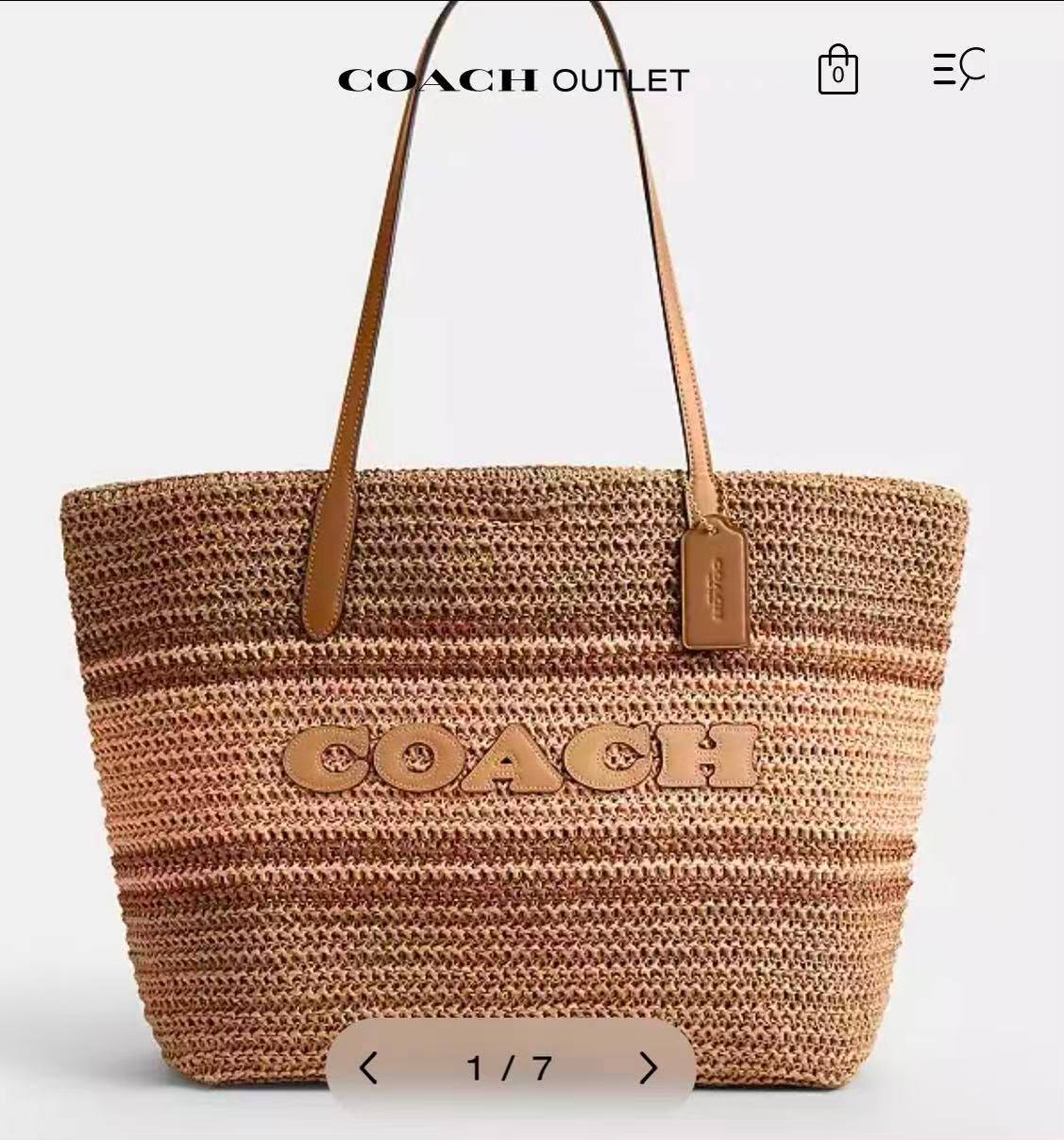 Coach
Size  38cm
95 dhs💛

Zain04
♥️♥️♥️