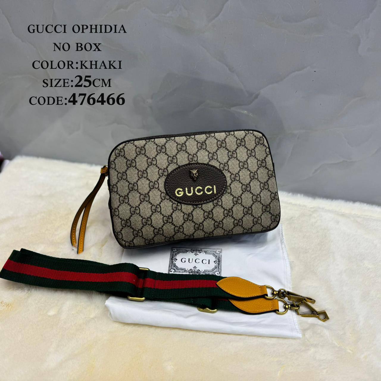 Gucci ᴏᴘʜᴇᴅɪᴀ

ᴡɪᴛʜʙᴏx
🎁🎁🎁

ʟᴇᴀᴛʜᴇʀ
sɪᴢᴇ:𝟐𝟓ᴄᴍ
130 dhs✅

Zain56
♥️♥️♥️