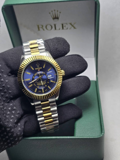 Rolex Men Sky dweller
*Fake - Automatic movement*
*Battery*
65 dhs✅

Zain29
♥️♥️♥️