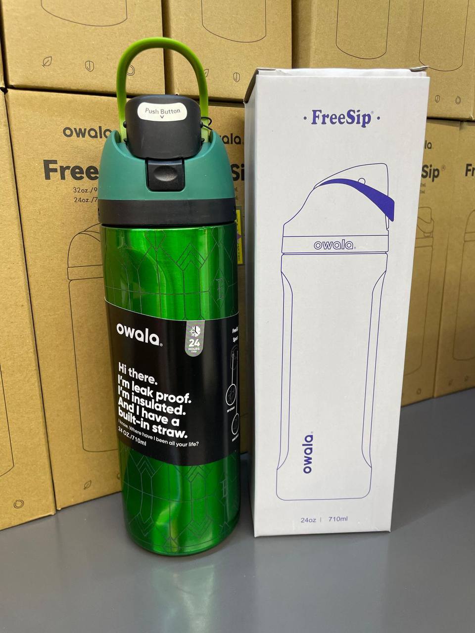 OWALA WATER Bottle 
65 dhs🇦🇪
   32 oz & 24 oz  😍

Zain88
♥️♥️♥️