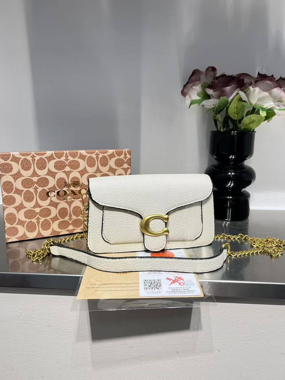 Coach ᴍɪɴɪ ᴛᴀʙʙʏ
sʟɪɴɢ ᴄʀᴏss ʙᴀɢ 
sɪᴢᴇ ; 20 cm
ᴡɪᴛʜ BOX
🎁🎁🎁

75 dhs✅

Zain31
♥️♥️♥️