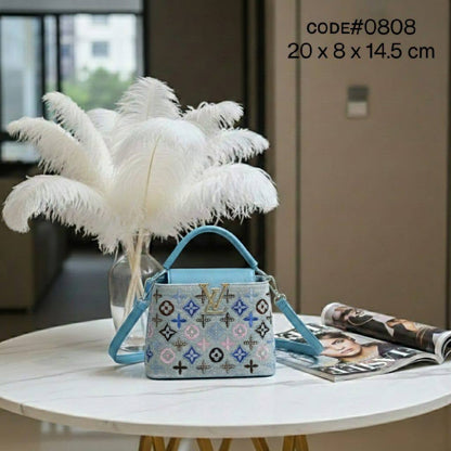 LV
ᴄᴀᴘᴜᴄᴄɪɴᴇ ᴅᴇɴɪᴍ ᴄᴏʟᴏʀғᴜʟ
ᴇᴍʙʀᴏɪᴅᴇᴅ ᴍᴏɴᴏɢʀᴀᴍ
ᴅᴇɴɪᴍ & ʟᴇᴀᴛʜᴇʀ ᴍᴀᴛᴇʀɪᴀʟ
ɢᴏʟᴅ ʜᴀʀᴅᴡᴀʀᴇ
sɪᴢᴇ : 20 cm
ᴡɪᴛʜ BOX
🎁🎁🎁

75 dhs🗽

Zain31
♥️♥️♥️