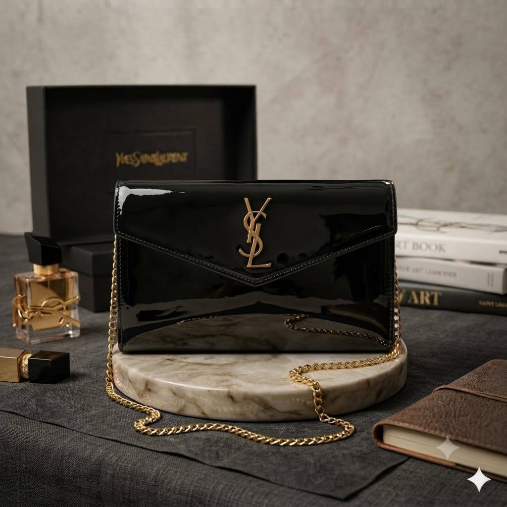 YSL  - Saint Laurent Envelope Clutch HandBag With BOX size:  17 cm

70 dhs🇦🇪🇦🇪

Zain239
♥️♥️♥️