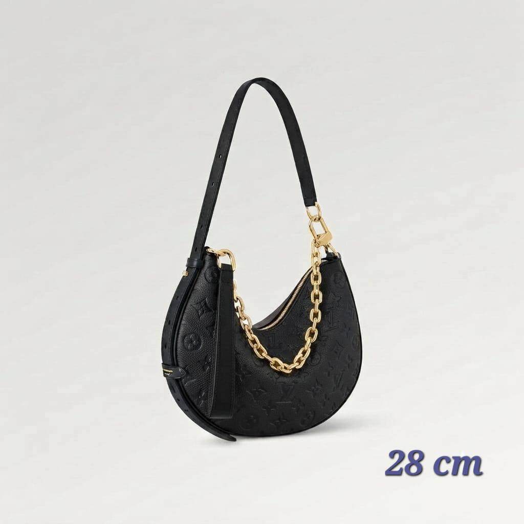 LV
Cookie BB bag
Monogram canvas 
Crescent moon shape
with contrast leather trim
Gold Chain Hardware
Size :28 cm
With BOX

100 dhs🇦🇪🇦🇪

Zain239
♥️♥️♥️