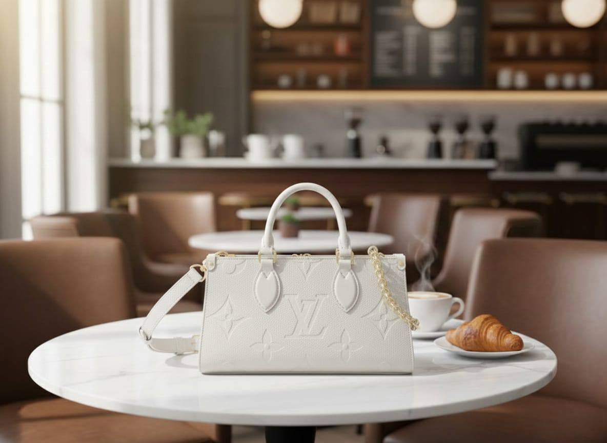 LV
ᴇᴀsᴛ ᴡᴇsᴛ ᴏɴ ᴛʜᴇ ɢᴏ
ᴡɪᴛʜ ᴄʜᴀɪɴ & ʙᴇʟᴛ sᴛʀᴀᴘ
ɢᴏʟᴅ ʜᴀʀᴅᴡᴀʀᴇ
ᴍᴏɴᴏɢʀᴀᴍ ʟᴇᴀᴛʜᴇʀ
sɪᴢᴇ : 23 x 13 x 10 cm
ᴡɪᴛʜ BOX
🎁🎁🎁

110 dhs🪙🌺

Zain31
♥️♥️♥️