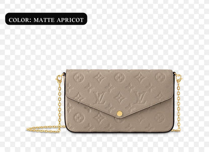 LV
ᴘᴏᴄʜᴇᴛᴛᴇ ғᴇʟɪᴄɪᴇ
ɢᴏʟᴅ ʜᴀʀᴅᴡᴀʀᴇ
ᴡɪᴛʜʙᴏx
🎁🎁🎁

ʟᴇᴀᴛʜᴇʀ/ɢᴀᴍᴏsᴀ
sɪᴢᴇ:21ᴄᴍ
75 dhs🌺

Zain56
♥️♥️♥️
