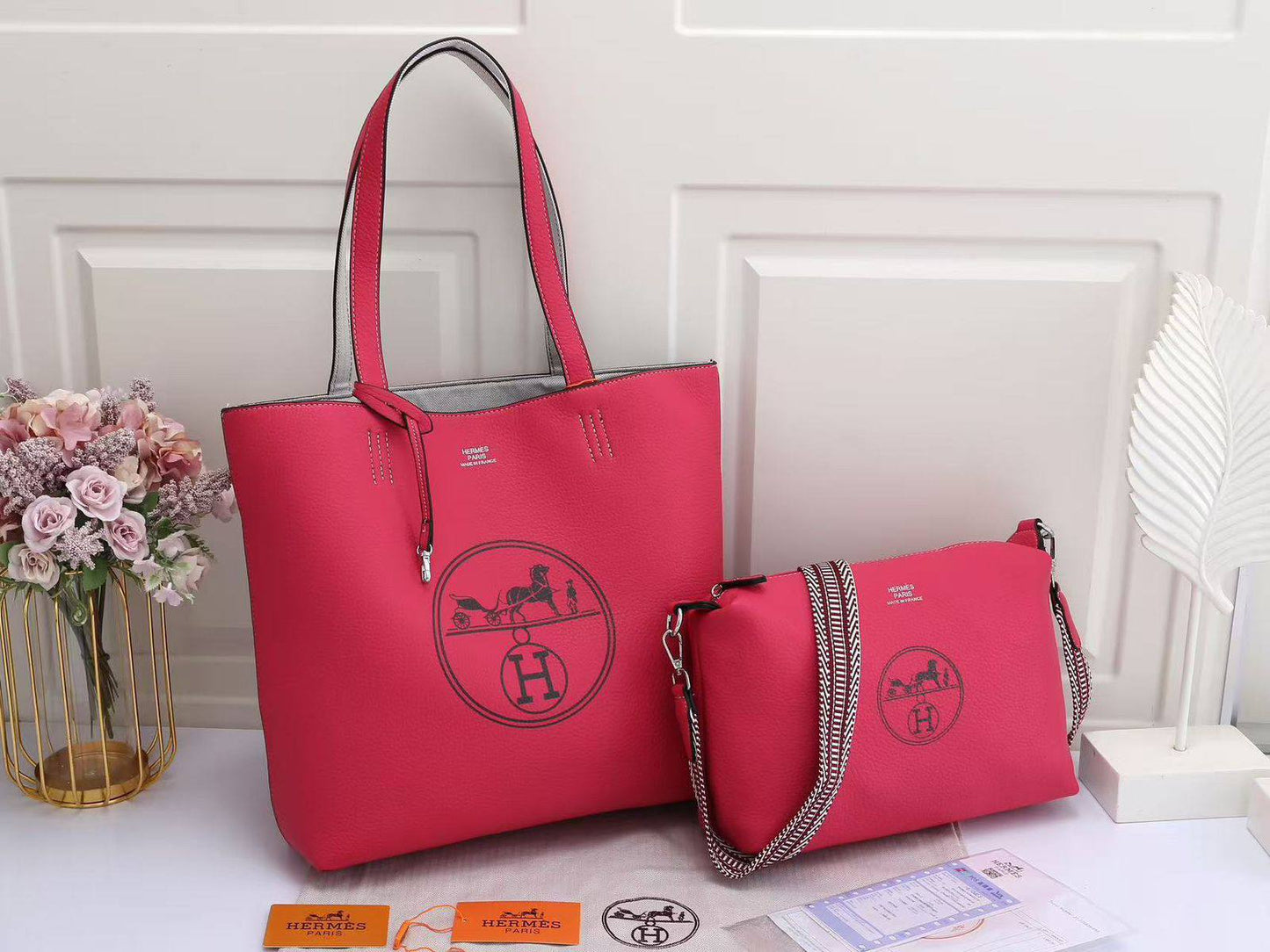 Hermes 
2in1
Good Quality 
105 dhs👑

Zain250
♥️♥️♥️