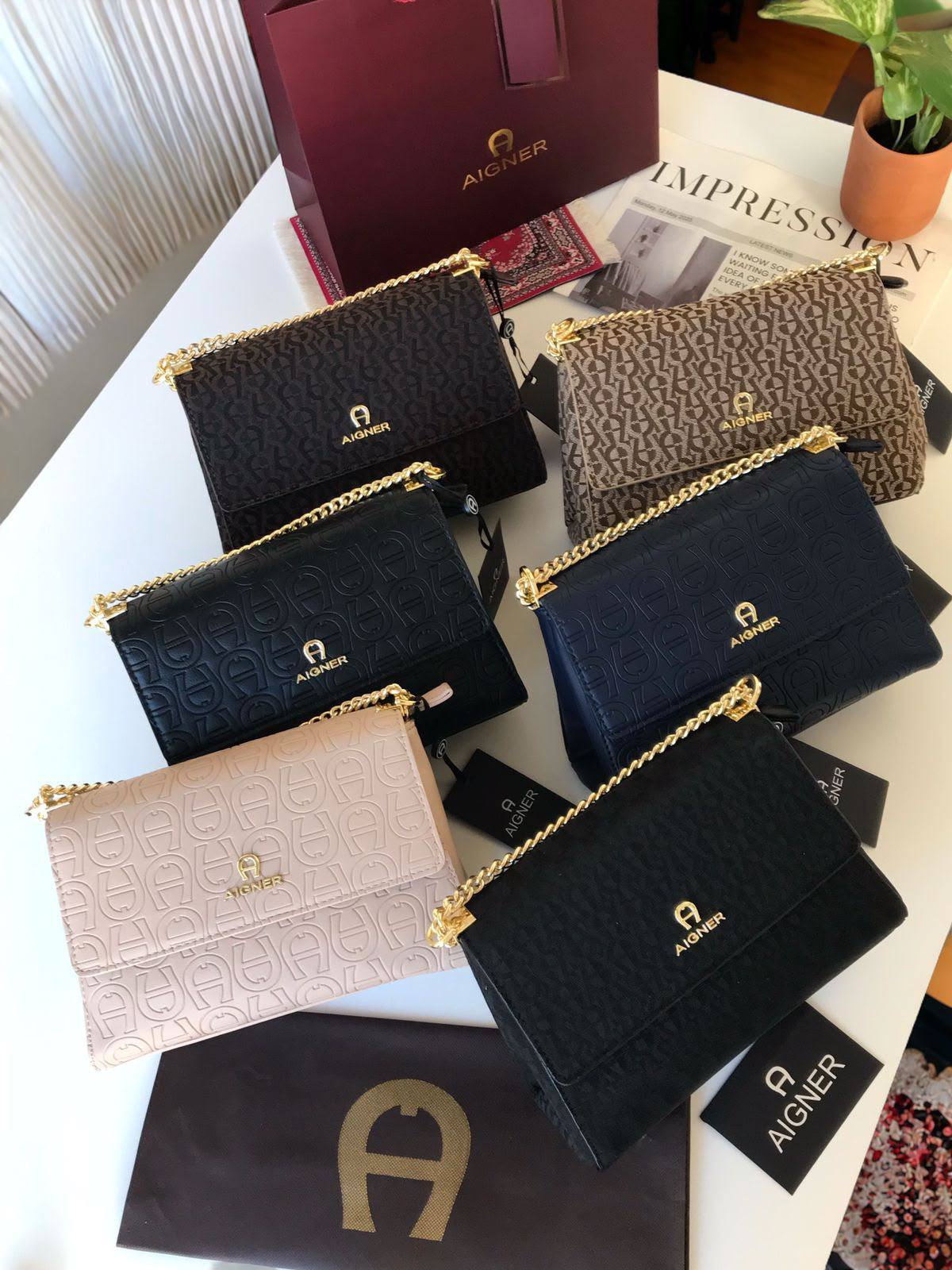Aigner 
110 dhs✅

Zain299
♥️♥️♥️