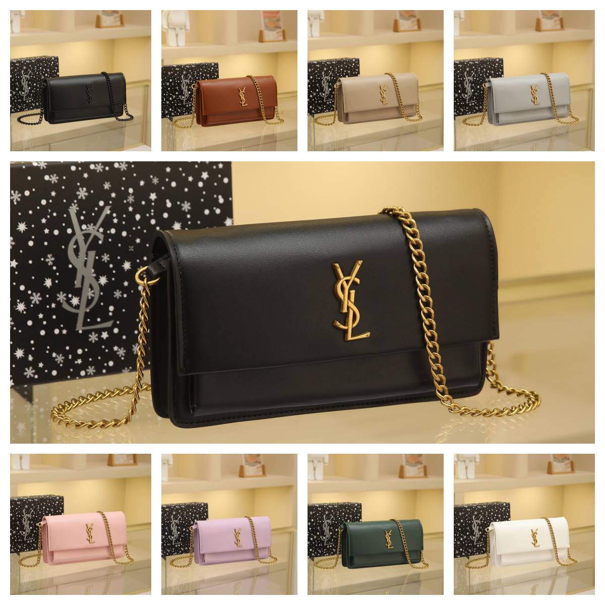 YSL

best quality 
with box
95 dhs🇦🇪🇦🇪

size22CM

Zain290
♥️♥️♥️