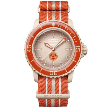 Scuba Swatch Omega 
Promotion 
75 dhs✅
with box ☑️🥰👍

Zain25
♥️♥️♥️