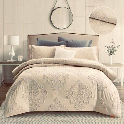 New collection 💥💥💥
Normal 
Embroidered 
Comfort set 
King size comfort 6pcs set 
140 dhs❣️

Zain99
♥️♥️♥️