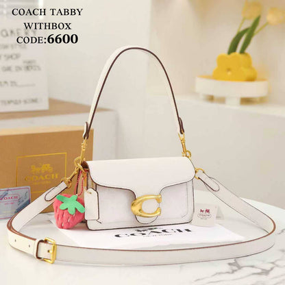 Coach ᴛᴀʙʙʏ
sʜᴏᴜʟᴅᴇʀ ʙᴀɢ /ʟᴏɴɢ sᴛʀᴀᴘ
ᴡɪᴛʜʙᴏx
🎁🎁🎁

ʟᴇᴀᴛʜᴇʀ
Sɪᴢᴇ:𝟐𝟎ᴄᴍ
100 dhs✅

Zain56
♥️♥️♥️