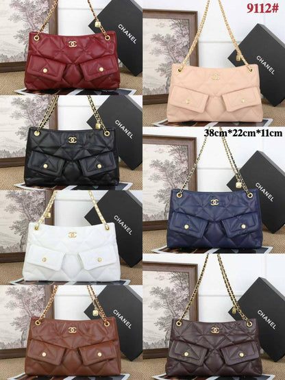 CHANEL NEW CAME 
HIGH QUALITY 
110 dhs🇦🇪🇦🇪
Size:38cm

Zain295
♥️♥️♥️