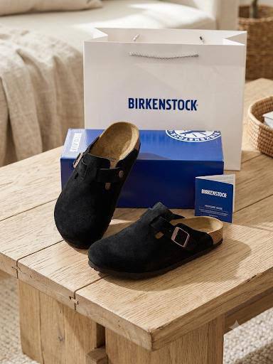 NEW CAME
BIRKENSTOCK 
LEATHER SLIPPER 
150 DHS✅
Size 40 to 45

Zain40
♥️♥️♥️