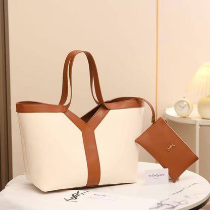 💞 YSL Tote 2 in 1
1⃣️ First quality
Size: 47 * 18 * 30 cm
110 dhs❣️

Zain115
♥️♥️♥️