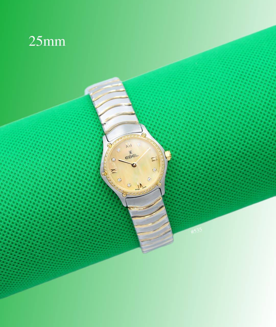 EBEL FOR WOMEN BATTERY 25MM

260 dhs✅

Zain58
♥️♥️♥️