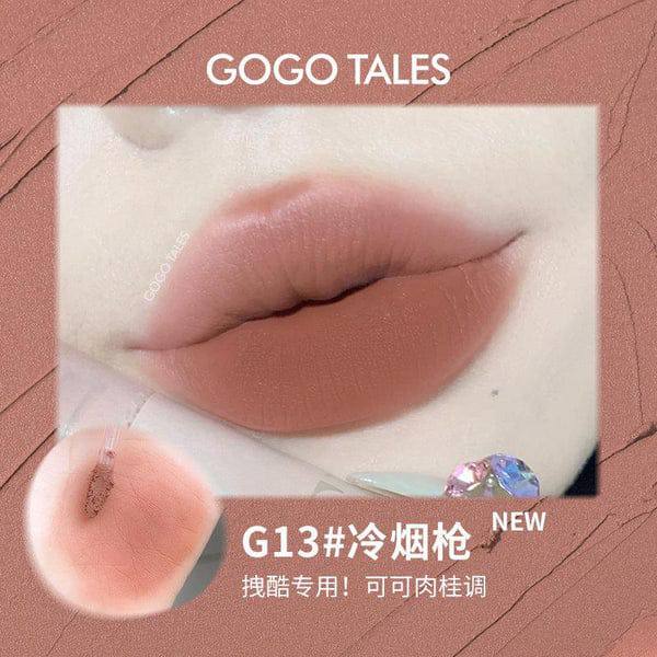 GOGO TALES COSMETICS # 464 air misty lip glaze 
30 dhs🌺

Zain01
♥️♥️♥️