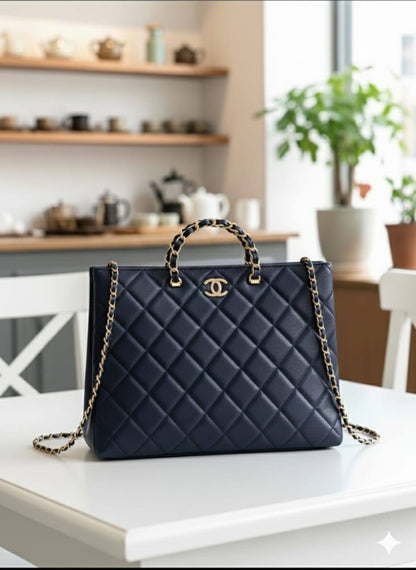 CHANEL 2024s
sʜᴏᴘᴘɪɴɢ ᴄᴏᴄᴏ ᴍᴇᴛᴀʟ ʜᴀɴᴅʟᴇ
CAVIAR LEATHER ᴍᴀᴛᴇʀɪᴀʟ
ᴡɪᴛʜ ᴄʜᴀɪɴ ʟᴇᴀᴛʜᴇʀ sᴛʀᴀᴘ
sɪᴢᴇ : 36 cm

110 dhs🪙🌺

Zain31
♥️♥️♥️