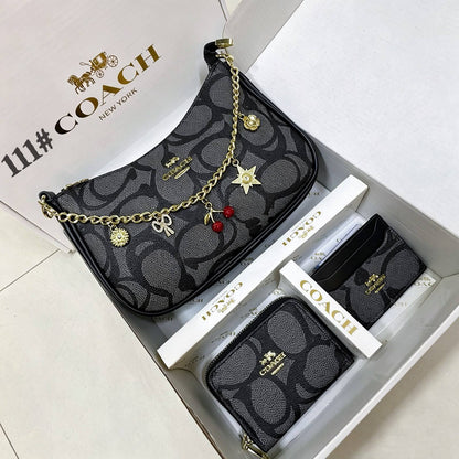 Coach Full Set
3 in1

With Box 

125 dhs 

Zain250
♥️♥️♥️