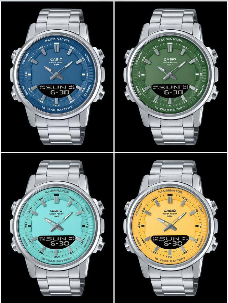 Casio
45 dhs🪙🌨️
*Metal*

Zain29
♥️♥️♥️