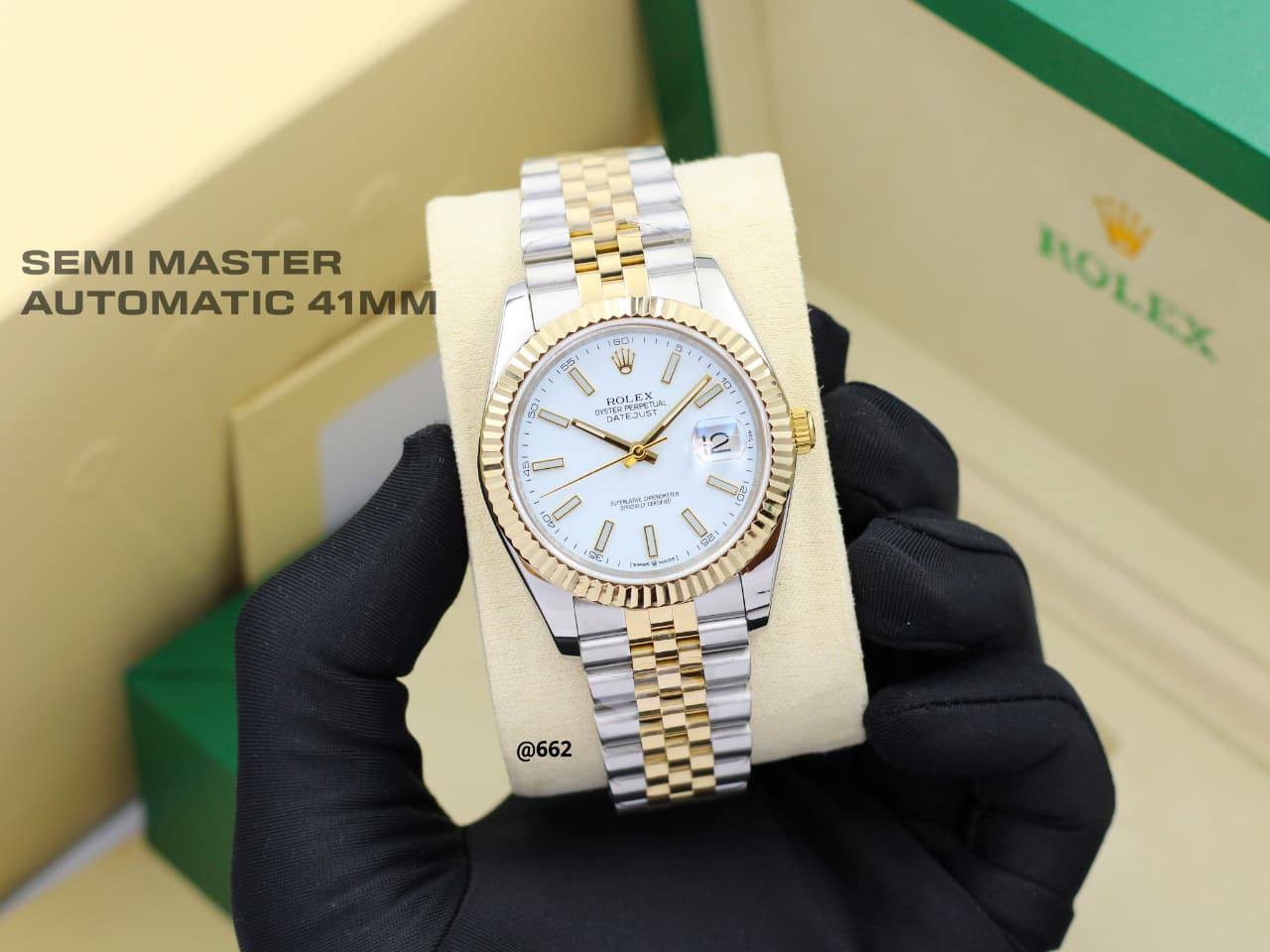 ROLEX DATEJUST MEN AUTOMATIC SEMI MASTER 41MM

450 dhs🪙🌨️

Zain58
♥️♥️♥️