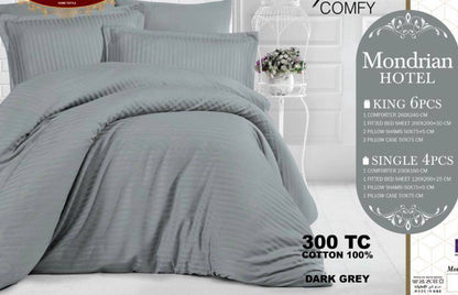 Comfort set
Single 4pcs set
1 comfort 
1 bedsheets 
2 pillowcases 
100 dhs

Zain99