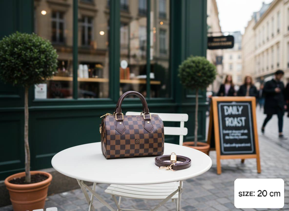 LV 
ᴡɪᴛʜ ᴘᴀᴅʟᴏᴄᴋ & ᴋᴇʏ
ɢᴀᴍᴏsᴀ ʟᴇᴀᴛʜᴇʀ ɪɴsɪᴅᴇ
ᴡɪᴛʜ ʟᴏɴɢ ʙᴇʟᴛ sᴛʀᴀᴘ
sɪᴢᴇ: 20 cm
ᴡɪᴛʜ BOX
🎁🎁🎁

95 dhs🪙💚

Zain31
♥️♥️♥️