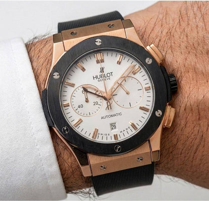 Hublot watch for men 
good quality 
180 dhs✅

Zain59
♥️♥️♥️