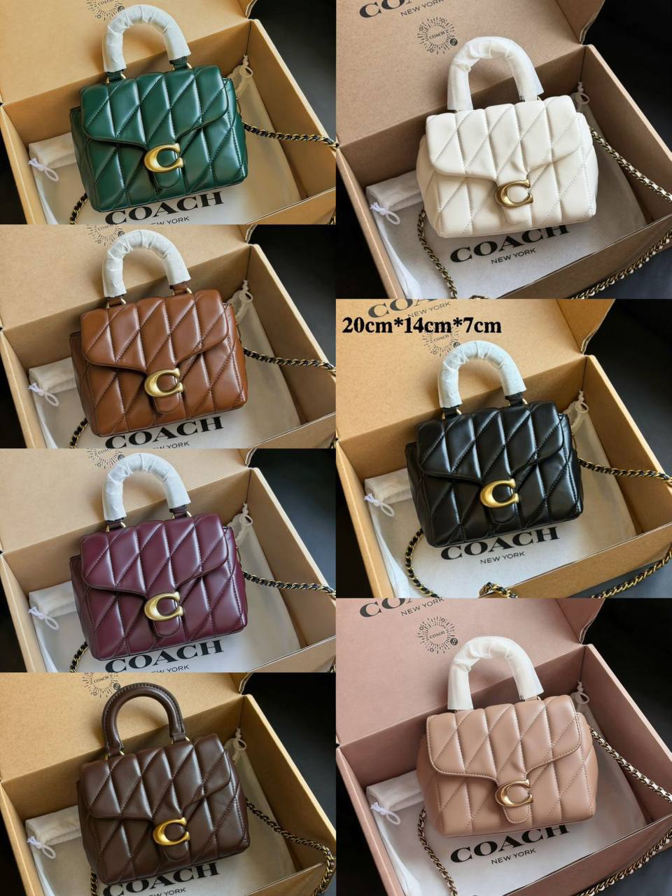 COACH 
HIGH QUALITY 
WITH BOX 
110 dhs✅

Zain39
♥️♥️♥️