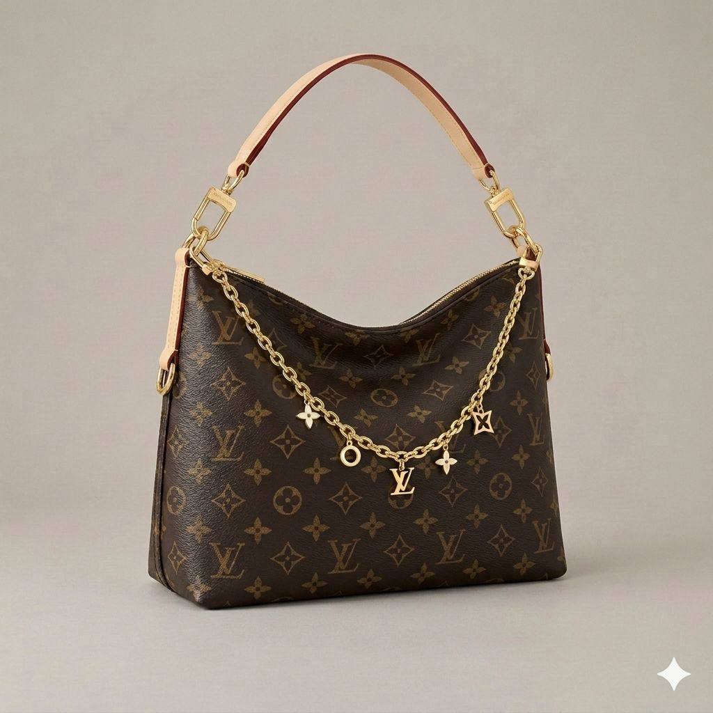 LV
Multipass Handbag in
Monogram canvas
With Gold tone Chain charm
With BOX
Size : 28 cm

110 dhs🇦🇪🇦🇪

Zain239
♥️♥️♥️