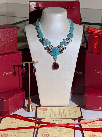 *Cartier Masterpiece*
  
(High Jewelry Collection 😍  )

Quality: Super Master 
Non -Tarnish color

* ⁠Necklace 
* ⁠Earring
For Price 👇 WTSP Text Zain 0568585901

Zain268
♥️♥️♥️