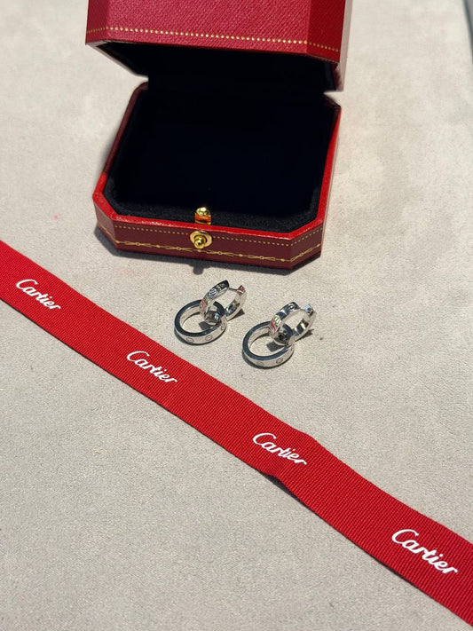 *Cartier*  ♥️
* LOVE EARRINGS, MULTIWEAR ⁠
* Gold Finish Metal available Gold , Silver & Rosegold
* ⁠↗️ *Super Master Quality ®️* 🫆
* ⁠*85 dhs🪙🌨️* with *Normal* Box & Bag
* ⁠*130 dhs🪙🌨️* with *Original* Packaging 🎁

Zain209
♥️♥️♥️