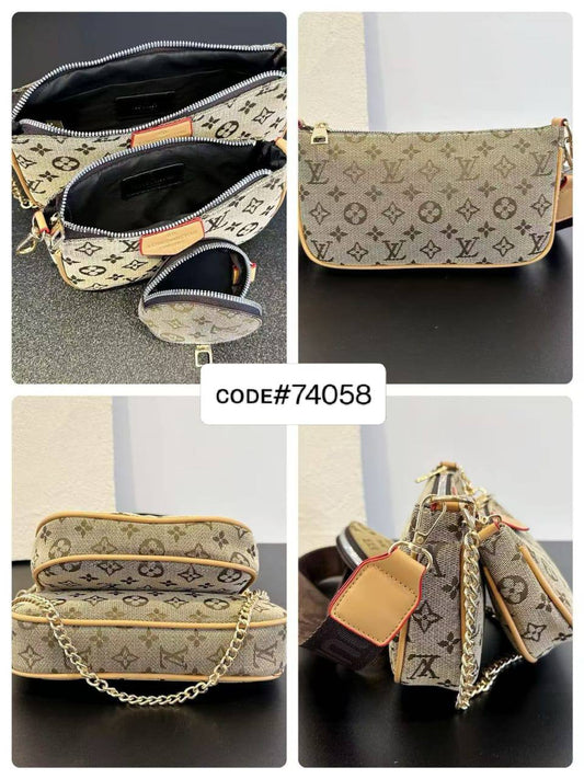 LV
POUCHETTE
ᴍᴜʀᴀᴋᴀᴍɪ ᴍᴏɴᴏɢʀᴀᴍ
ᴄᴀɴᴠᴀs & ʟᴇᴀᴛʜᴇʀ ᴍᴀᴛᴇʀɪᴀʟ
sɪᴢᴇ : 24 cm

65 dhs🪙💕

Zain31
♥️♥️♥️