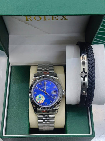 Rolex 
automatic for man 
230 dhs✅
with bracelet

Zain25
♥️♥️♥️