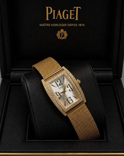 Piaget watch for ladies good quality 
260 dhs✅

Zain59
♥️♥️♥️