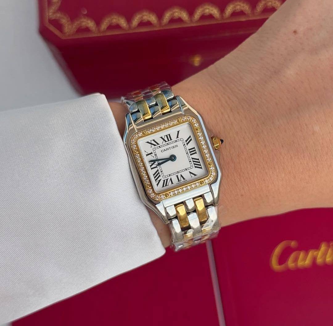 Cartier watch for ladies good quality 
260 dhs✅

Zain59
♥️♥️♥️