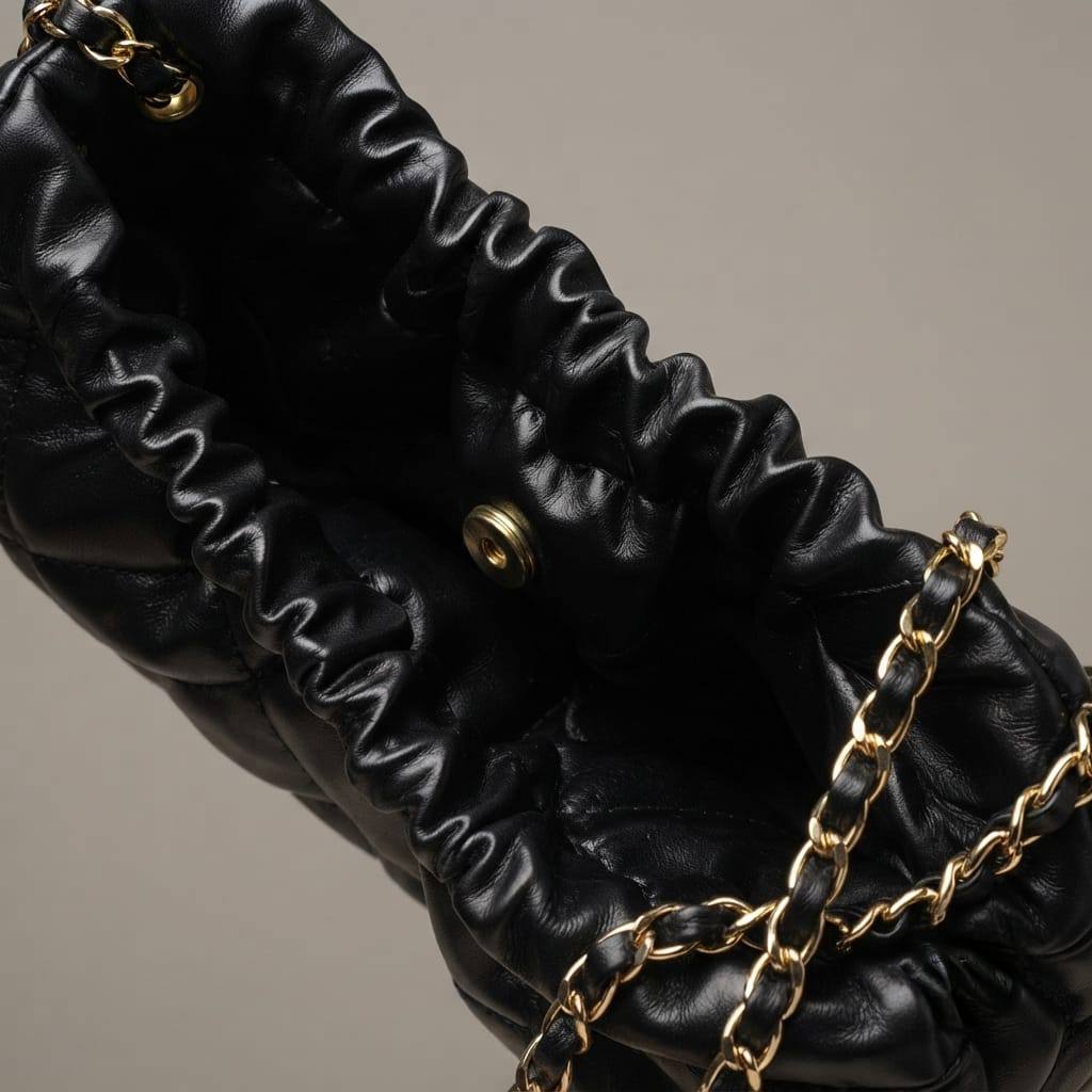 Chanel 22 Hobo
sʜɪɴʏ ᴄᴀʟғsᴋɪɴ ʟᴇᴀᴛʜᴇʀ
ɢᴏʟᴅ ᴛᴏɴᴇ ʜᴀʀᴅᴡᴀʀᴇ
& ᴅɪsᴛɪɴᴄᴛɪᴠᴇ ᴘᴇᴀʀʟ
ɪɴᴛᴇʀʟᴀᴄᴇᴅ ᴄʜᴀɪɴ sᴛʀᴀᴘ
sɪᴢᴇ : 22 cm
ᴡɪᴛʜ BOX

100 dhs💛

Zain31
♥️♥️♥️