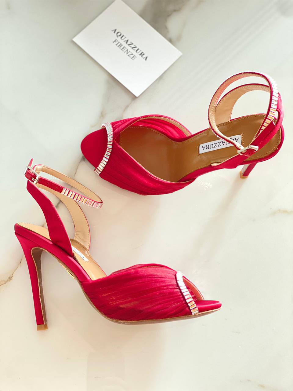 Aquazzura now model 
AAA master quality 
Size 36………41 
450 dhs🪙🌨️

Zain180
♥️♥️♥️