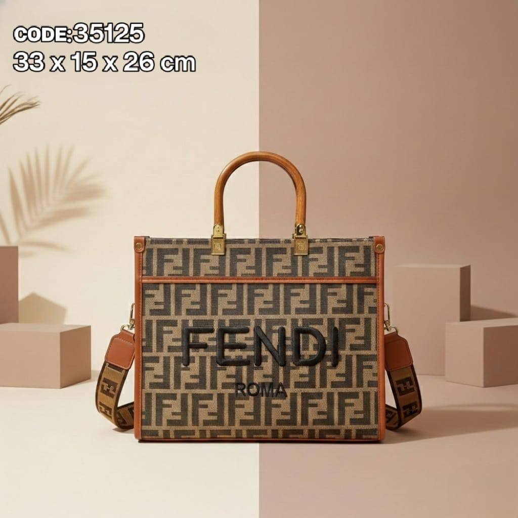 FENDI sᴜɴsʜɪɴᴇ ᴛᴏᴛᴇʙᴀɢ
sʜᴏᴘᴘᴇʀ ʙᴀɢ ɪɴ ғᴀʙʀɪᴄ
FF ᴊᴀᴄǫᴜᴀʀᴅ ᴍᴏᴛɪғ
ᴄᴀɴᴠᴀs ᴍᴀᴛᴇʀɪᴀʟ
ᴡɪᴛʜ ʟᴏɴɢ ᴛʀɪᴍ ʙᴇʟᴛ sᴛʀᴀᴘ
ᴢɪᴘᴘᴇʀ ᴛʏᴘᴇ
sɪᴢᴇ: 33 cm

95 dhs🇦🇪🇦🇪

Zain31
♥️♥️♥️