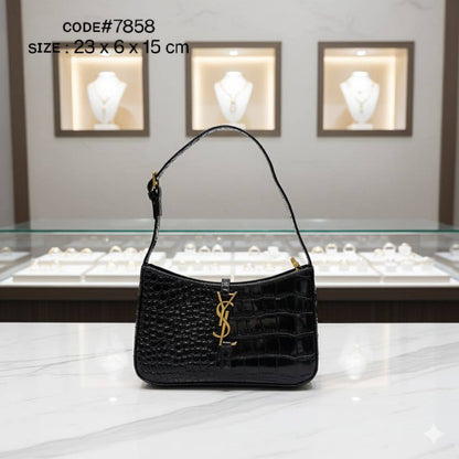 YSL - SAINT LAURENT
5A7 ᴄʀᴏᴄᴏᴅɪʟᴇ ʟᴇᴀᴛʜᴇʀ
sʜᴏᴜʟᴅᴇʀ ʜᴀɴᴅ ʙᴀɢ
sɪᴢᴇ: 23 cm

ᴡɪᴛʜ BOX
🎁🎁🎁

70 dhs🪙💚

Zain31
♥️♥️♥️