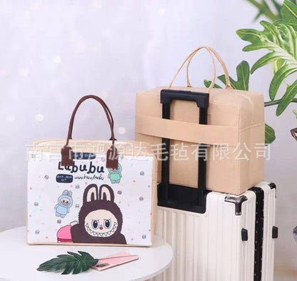 🍭Labubu Travel bag
Good quality

Size : 40 * 30 * 20  cm
20 dhs🇦🇪

Zain115 
♥️♥️♥️