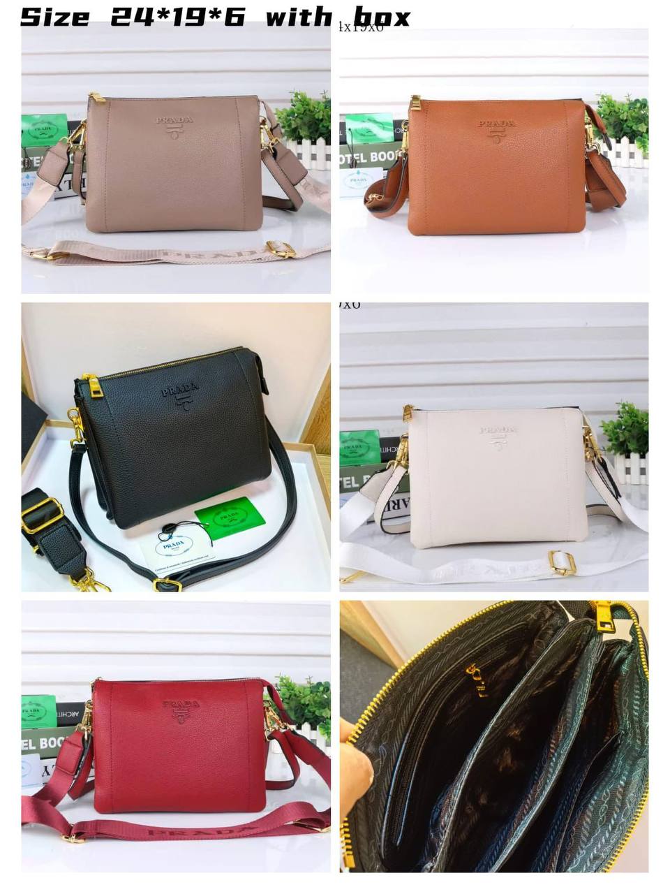 Prada 
Man’s Bag

With Box 🎁🎁🎁

95 dhs🇦🇪

Zain250
♥️♥️♥️