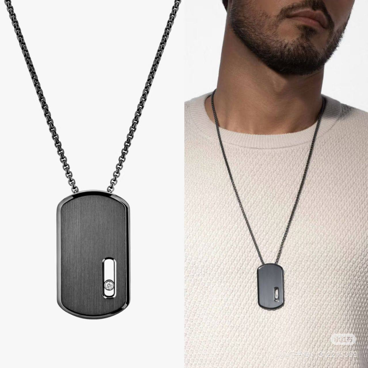 Messika ❤️‍🔥*
Necklace 🐦‍🔥
Master quality 💯
With normal boxes 📦 
55 dhs🇦🇪
With master box 🗃️ 
80 dhs🇦🇪

Zain216
♥️♥️♥️