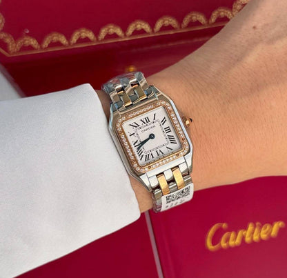 Cartier watch for ladies good quality 
260 dhs✅

Zain59
♥️♥️♥️