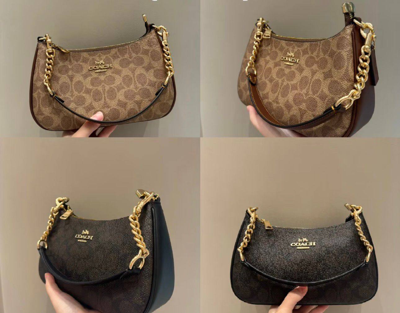Coach
90 dhs❣️

size：24cm
With the box
🎁🎁🎁

Zain35
♥️♥️♥️