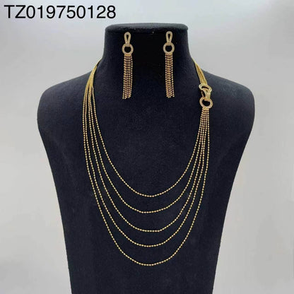 FRED and CHAUMET 
Necklace long 😍
Earring 🦋
good quality 💯
With normal boxes 🗃️ 
60 dhs✅

Zain216
♥️♥️♥️